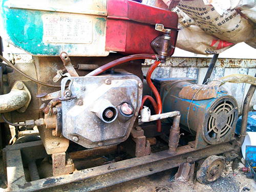 凌海单杠柴油机发电机出租